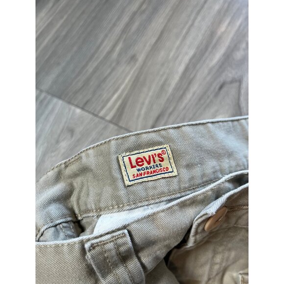 Levi's Workers Wide leg Cargo Pants 28 - Picture 4 of 6